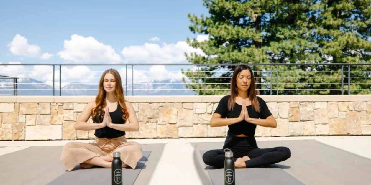 The Landing Resort & Spa Lake Tahoe outdoor yoga class